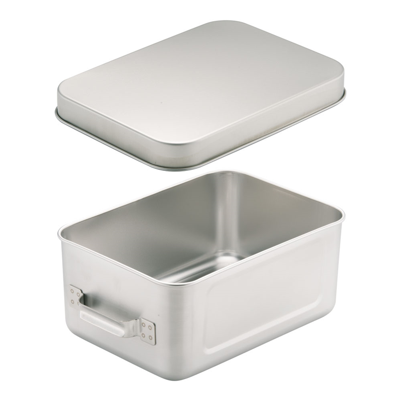 18-8保温・保冷バットマイルドボックス 5l 006(蓋付) 1箱(ご注文単位1箱)【直送品】