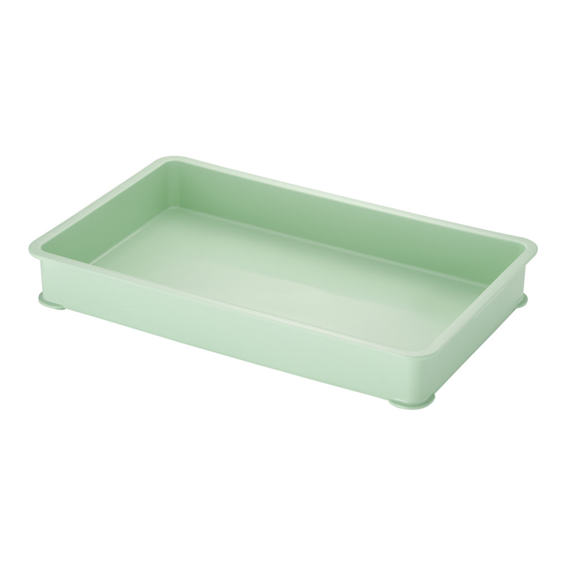 サンコー PP特大カラー番重 B型 グリーン 1個(ご注文単位1個)【直送品】