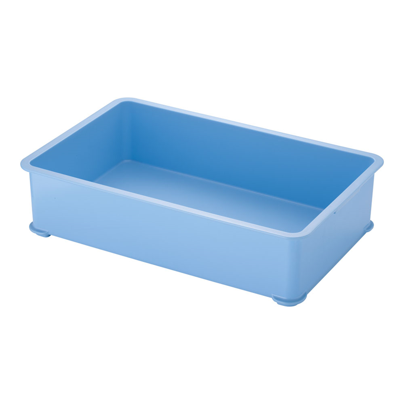 サンコー PP大型カラー番重 A型 ブルー 1個(ご注文単位1個)【直送品】