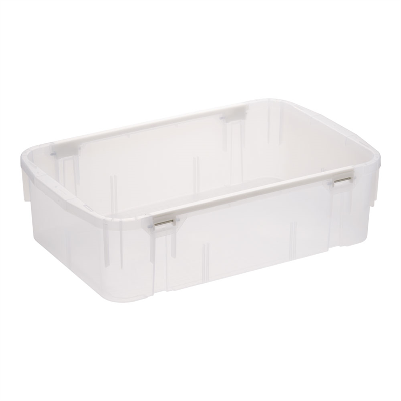 食器ポリテナー　深型　SY-48 クリアー 1個（ご注文単位1個）【直送品】