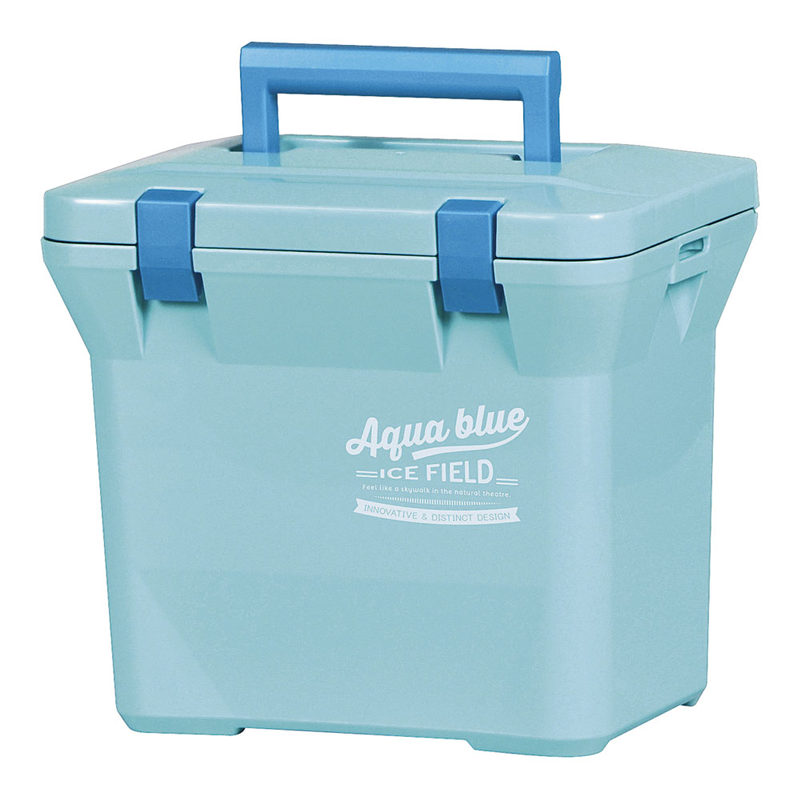 クーラーボックス アクアブルー 7A 1袋(ご注文単位1袋)【直送品】
