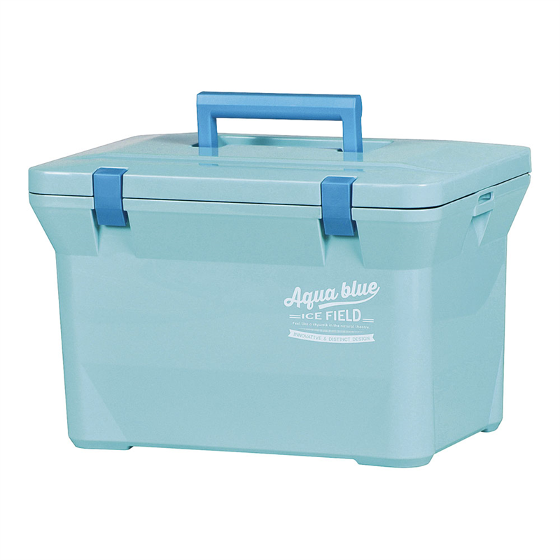 クーラーボックス アクアブルー 15A 1袋(ご注文単位1袋)【直送品】