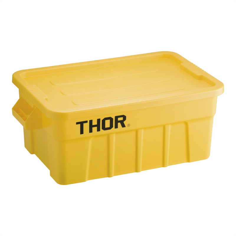 トラスト ラージボックス(フタ付) 3011 イエロー 1個(ご注文単位1個)【直送品】