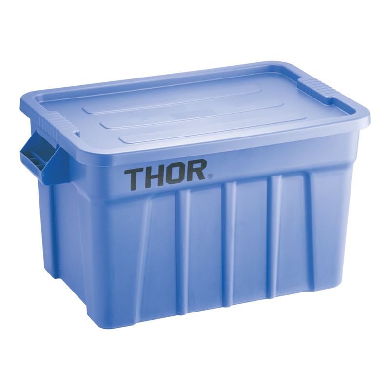 トラスト ラージボックス(フタ付) 3012 ブルー 1個(ご注文単位1個)【直送品】