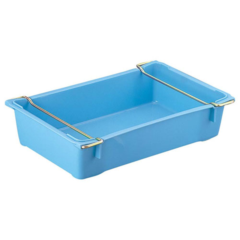 サンコー　トロ函　ハンドル付 ブルー 1個（ご注文単位1個）【直送品】