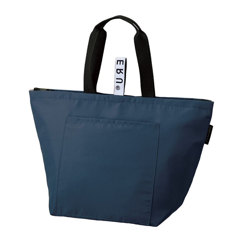 クルリト　リサイクルクーラーバッグ ネイビー 1個（ご注文単位1個）【直送品】