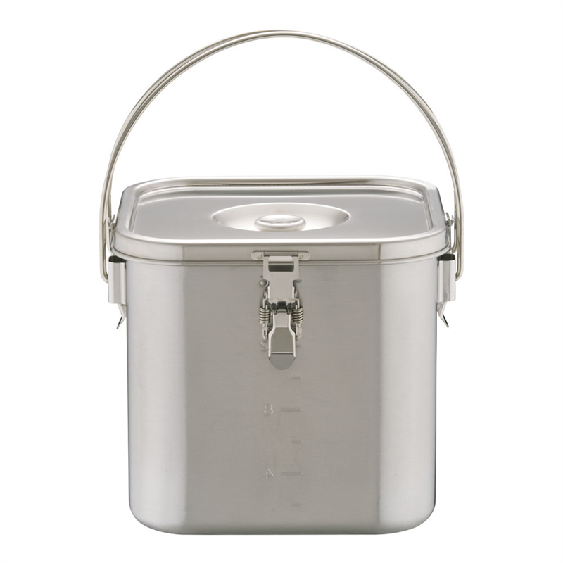 KO　19-0　角型　給食缶 27cm 1箱（ご注文単位1箱）【直送品】