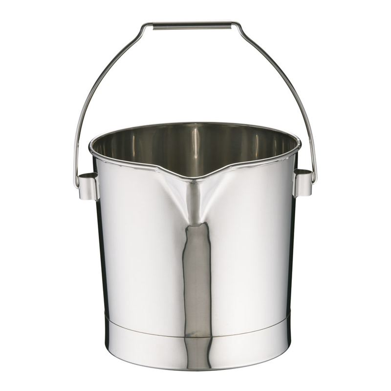 18-8口付バケツ BA-10 10L 1袋(ご注文単位1袋)【直送品】