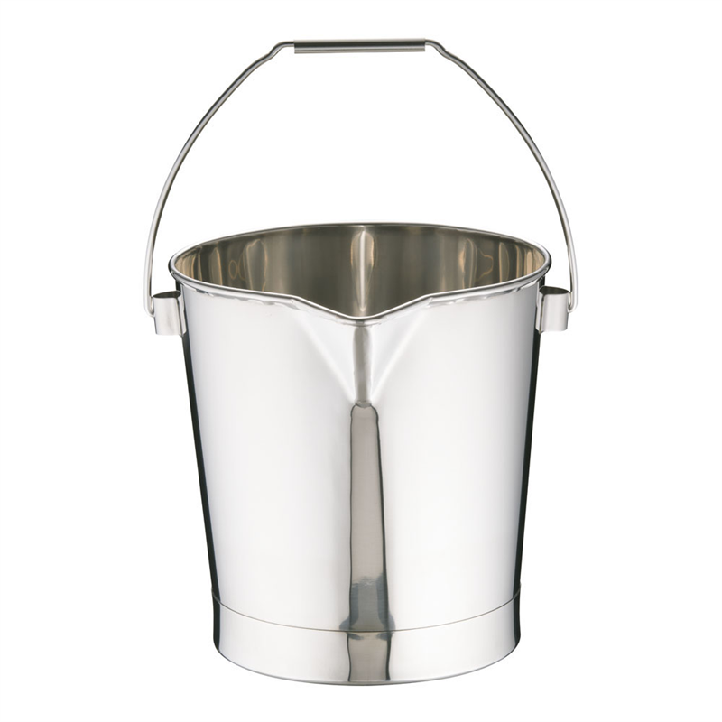 18-8口付バケツ BA-15　15L 1袋（ご注文単位1袋）【直送品】