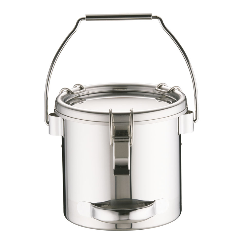 18-8下部パイプ柄取手付密閉容器 吊付 CTBD-18 1袋(ご注文単位1袋)【直送品】