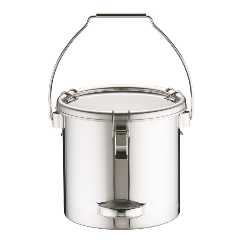 18-8下部パイプ柄取手付密閉容器 吊付 CTBD-24 1箱(ご注文単位1箱)【直送品】