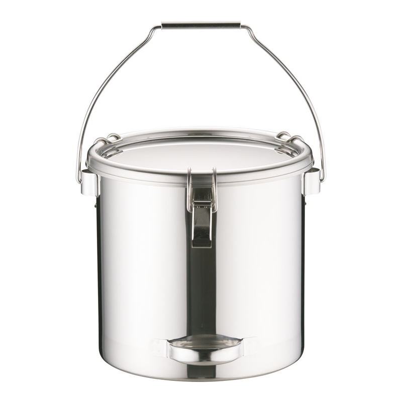 18-8下部パイプ柄取手付密閉容器 吊付 CTBD-27 1箱(ご注文単位1箱)【直送品】