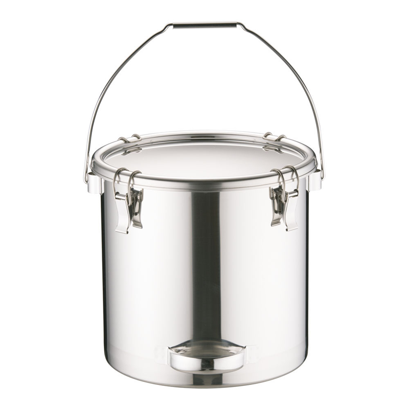 18-8下部パイプ柄取手付密閉容器 吊付 CTBD-33 1袋(ご注文単位1袋)【直送品】