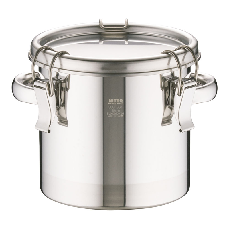 18-8密閉式容器　CTH両手付タイプ CTH-18 1袋（ご注文単位1袋）【直送品】