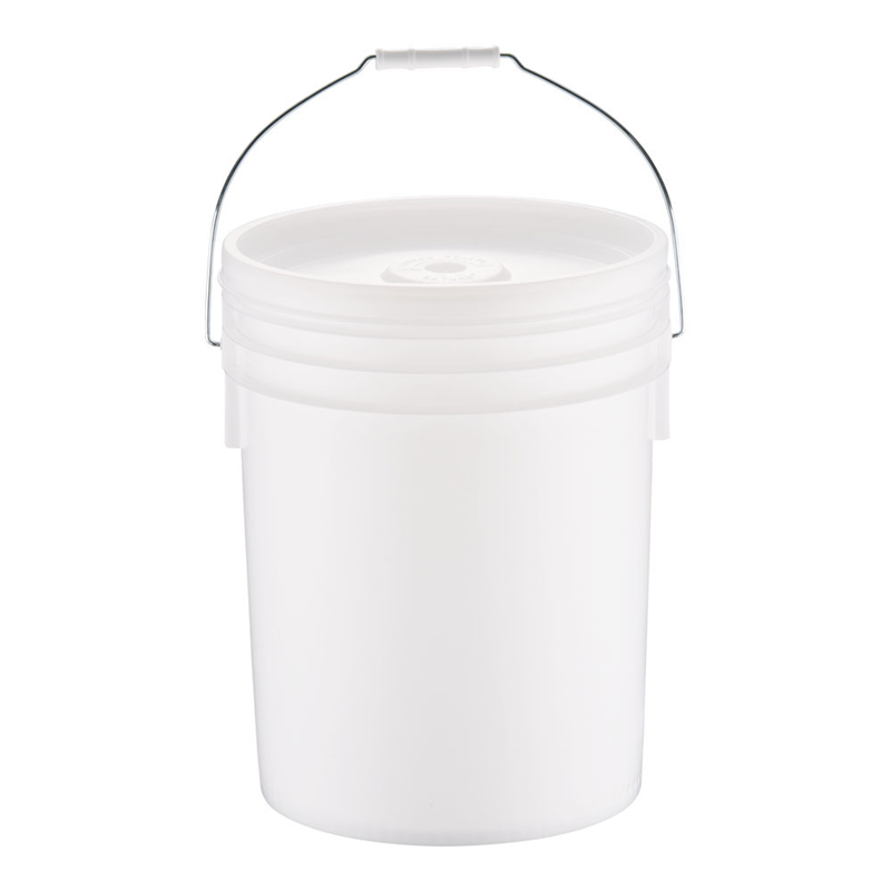 トスロン丸型(密閉容器) 20L ナチュラル 1個(ご注文単位1個)【直送品】