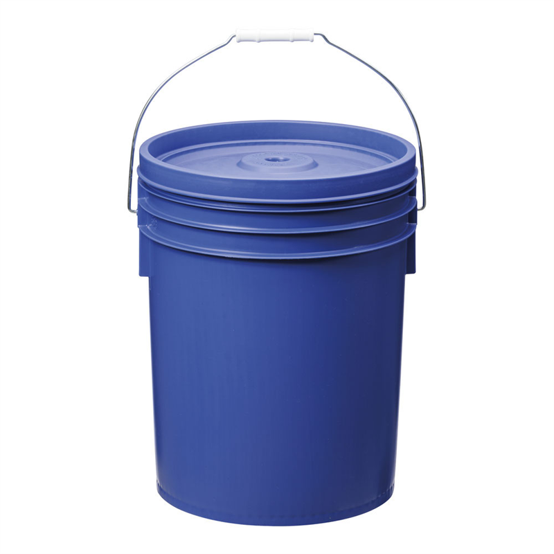 トスロン丸型(密閉容器) 20L ブルー 1個(ご注文単位1個)【直送品】
