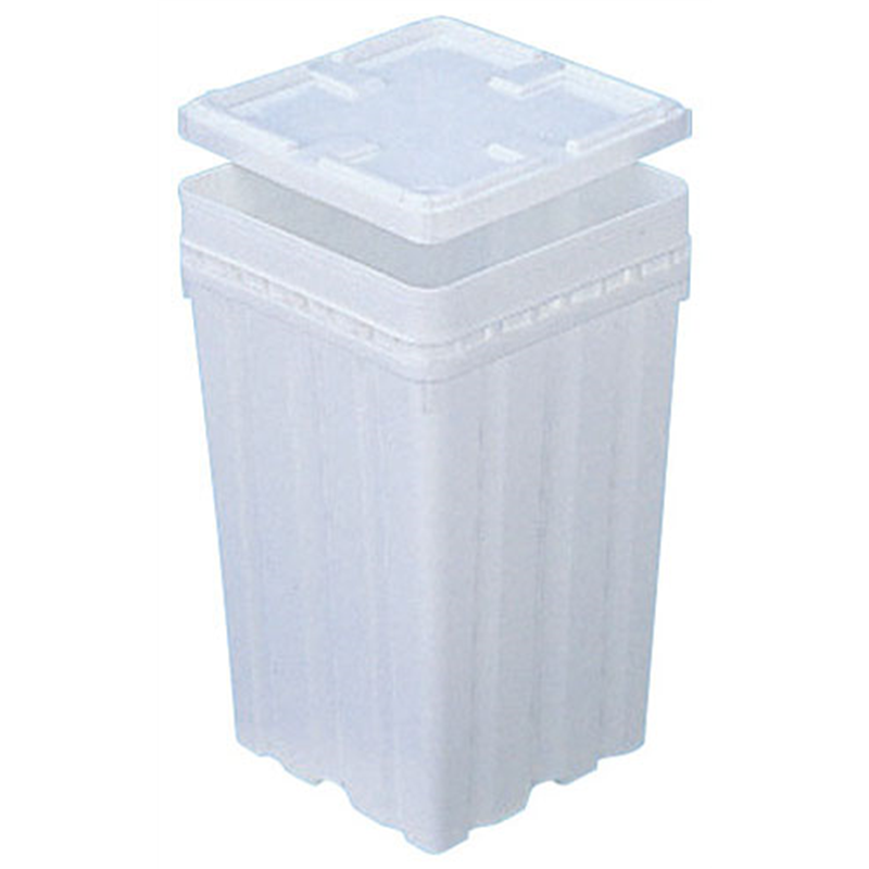 サンコー　サンペール　角型 K#18（蓋付） 1個（ご注文単位1個）【直送品】