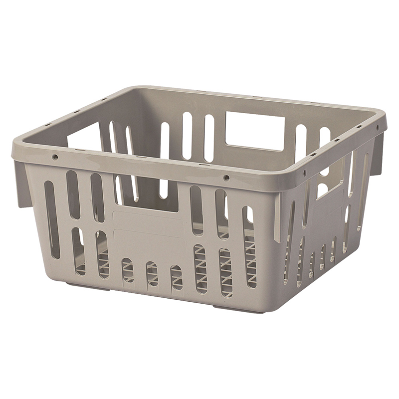 食器カゴ ライトグレー 1個(ご注文単位1個)【直送品】