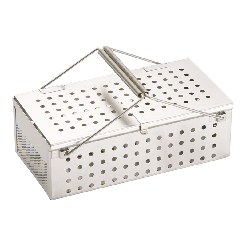 UK18-8パンチングスプーン消毒かご L 1袋(ご注文単位1袋)【直送品】