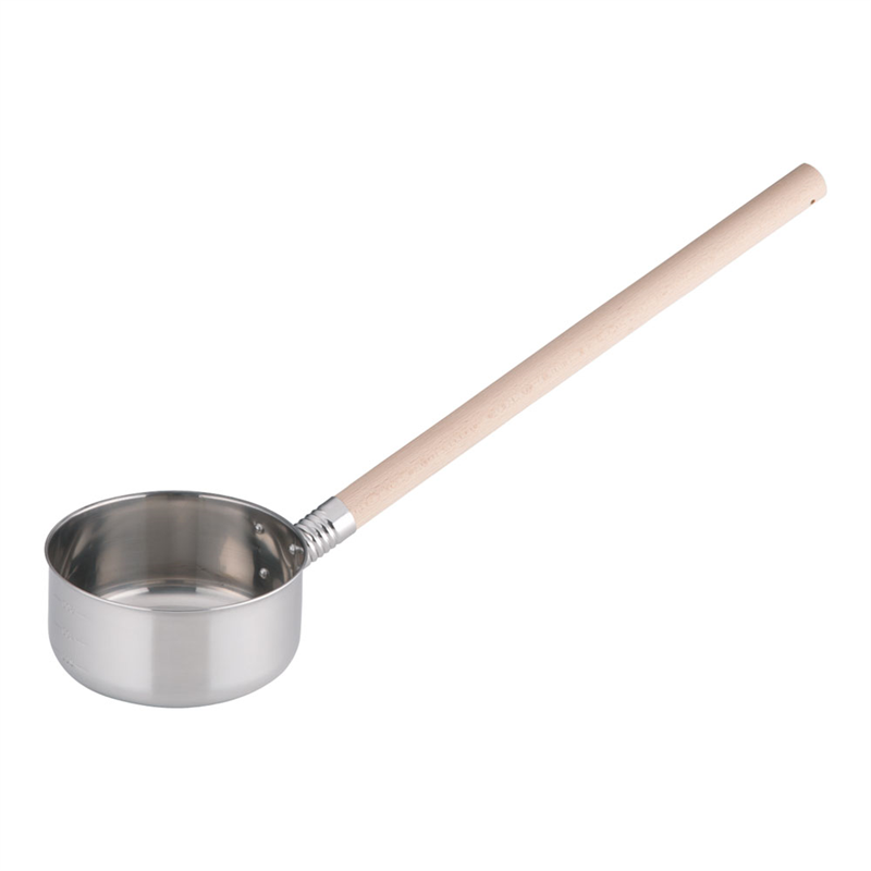 SA18-8水杓子 (目盛付)13cm 1個(ご注文単位1個)【直送品】