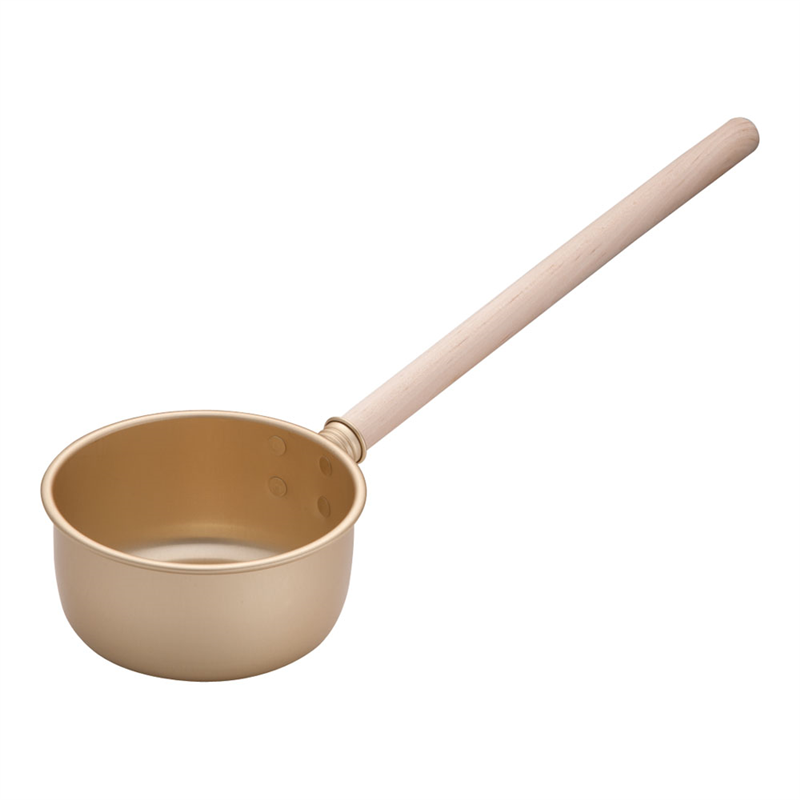 ゴールド アルマイト 水杓 15cm 1個(ご注文単位1個)【直送品】