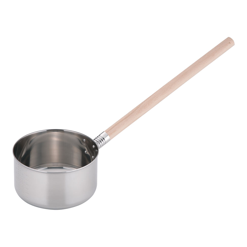 SA18-8そば杓子(目盛付) 1個(ご注文単位1個)【直送品】