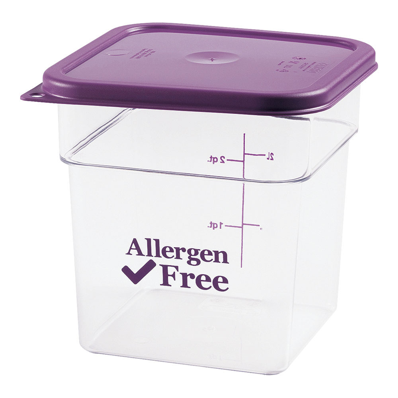 キャンブロ　アレルゲンフリーコンテナー パープル　4SFSCW441 1個（ご注文単位1個）【直送品】