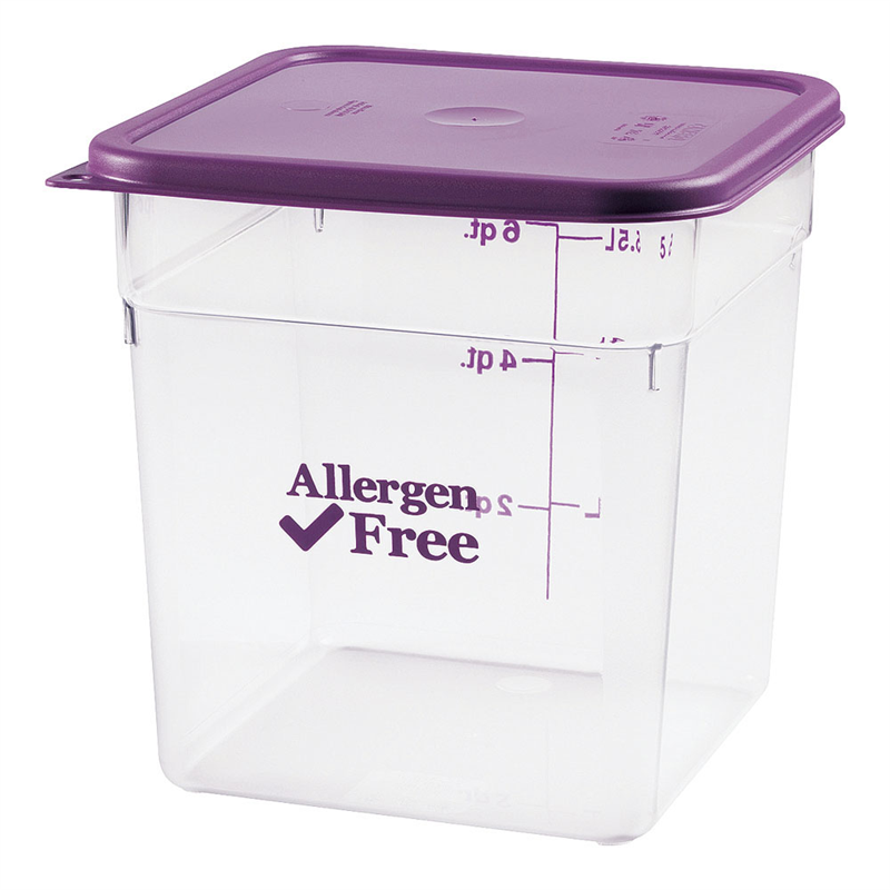 キャンブロ　アレルゲンフリーコンテナー パープル　8SFSCW441 1個（ご注文単位1個）【直送品】