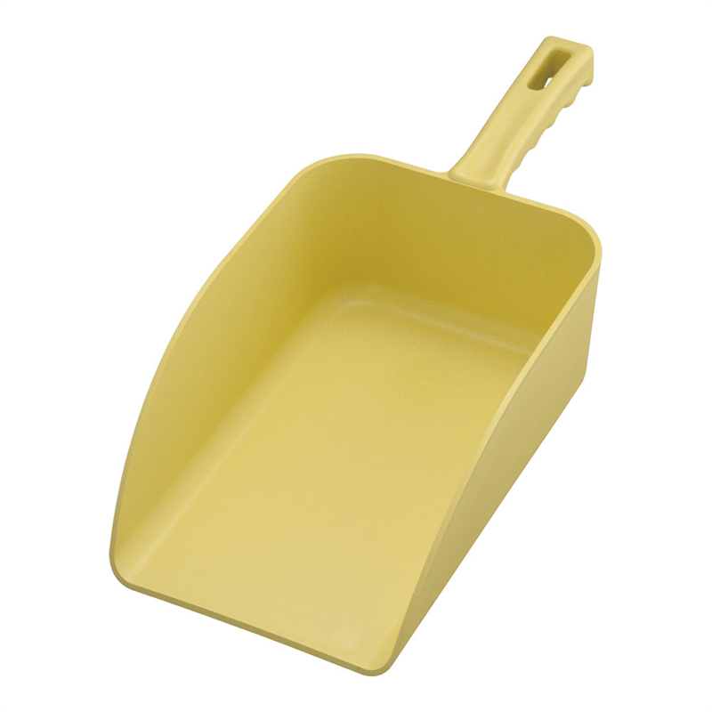 バーキンタ 金属検出機対応ハンドスコップ 大 黄 66204300 1袋(ご注文単位1袋)【直送品】