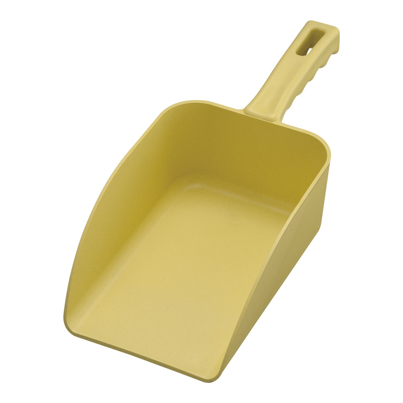 バーキンタ 金属検出機対応ハンドスコップ 中 黄 66203800 1袋(ご注文単位1袋)【直送品】