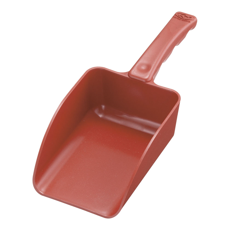 バーキンタ 金属検出機対応ハンドスコップ ミニ 赤 66202600 1袋(ご注文単位1袋)【直送品】