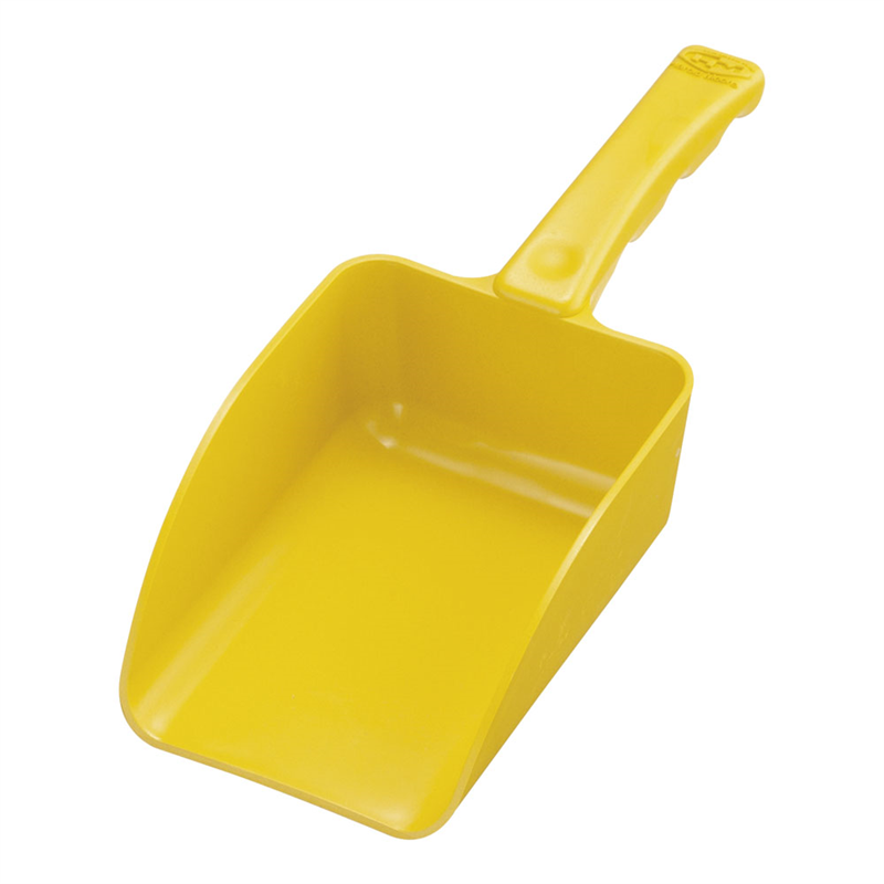 バーキンタ 金属検出機対応ハンドスコップ ミニ 黄 66202800 1袋(ご注文単位1袋)【直送品】