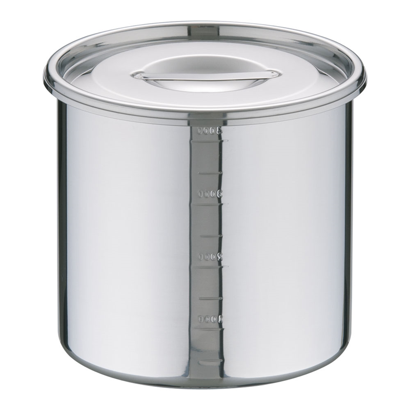 UK18-8目盛付　キッチンポット 18cm 1箱（ご注文単位1箱）【直送品】