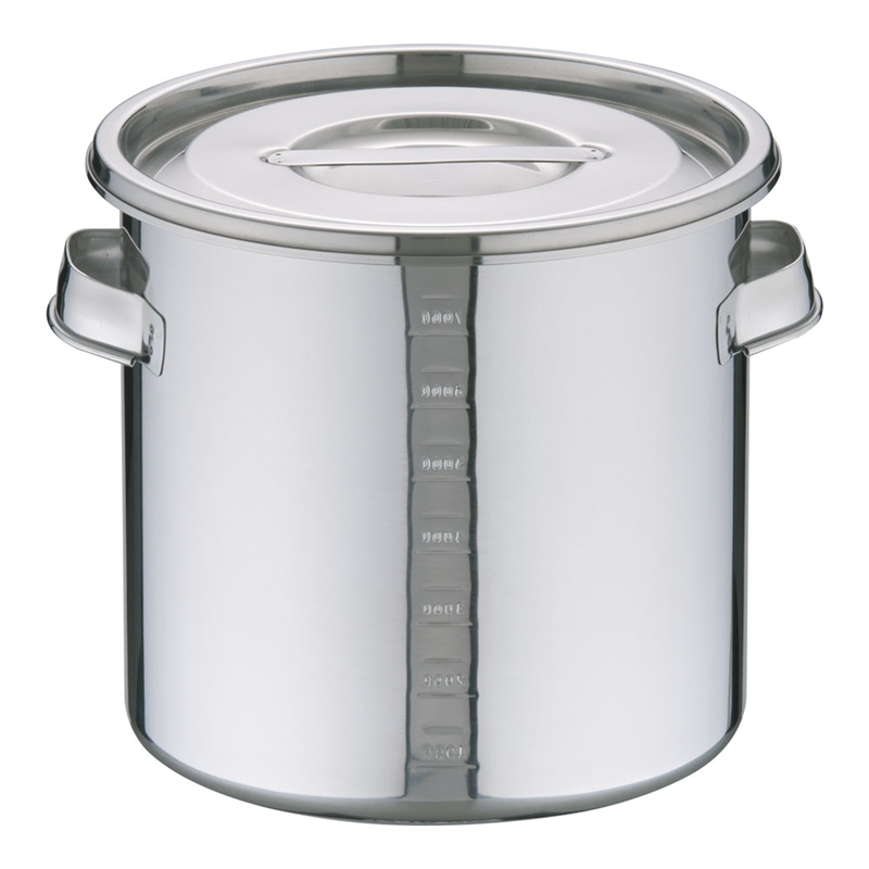 UK18-8目盛付　キッチンポット 22cm 1箱（ご注文単位1箱）【直送品】