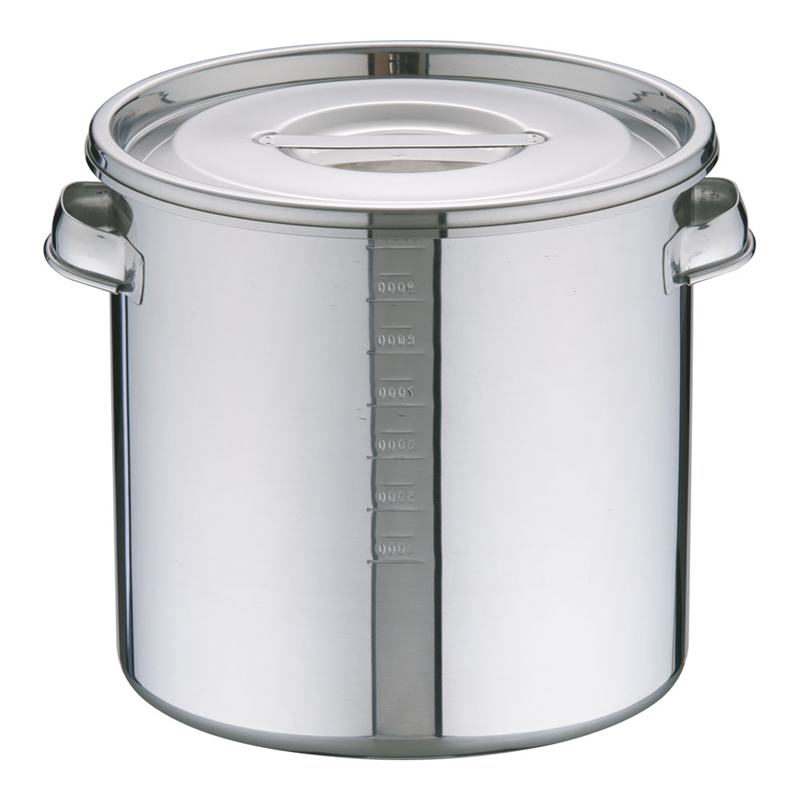 UK18-8目盛付　キッチンポット 24cm 1箱（ご注文単位1箱）【直送品】