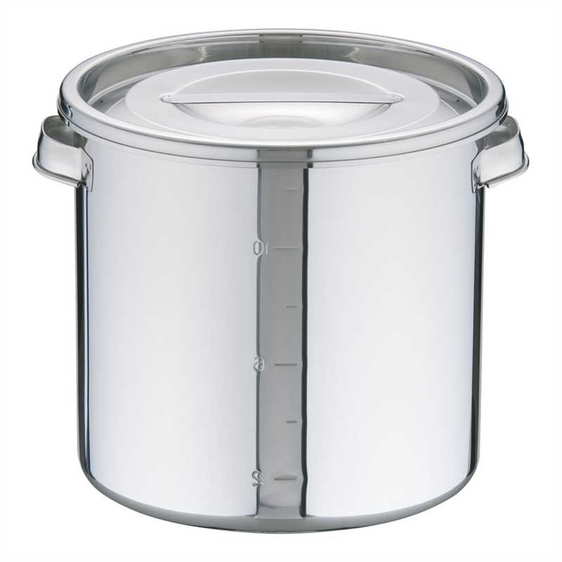 UK18-8目盛付　キッチンポット 26cm 1箱（ご注文単位1箱）【直送品】