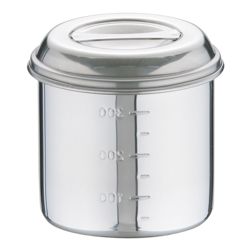 モリブデン　キッチンポット目盛付 8cm 1袋（ご注文単位1袋）【直送品】