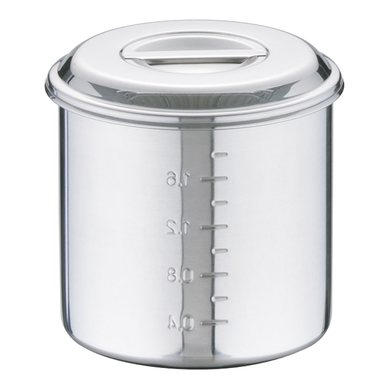 モリブデン　キッチンポット目盛付 14cm 1箱（ご注文単位1箱）【直送品】