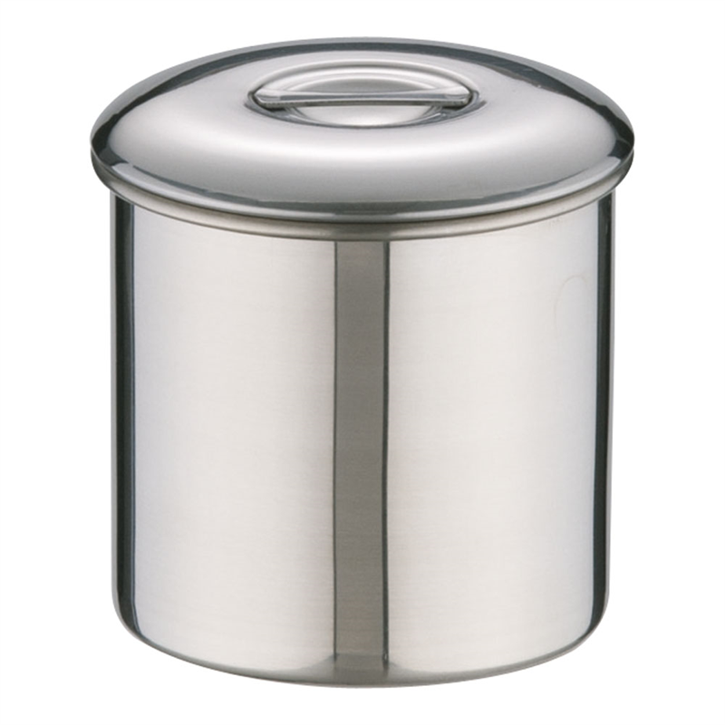 エコクリーン18-8内蓋式キッチンポット (目盛付)8cm 1箱(ご注文単位1箱)【直送品】