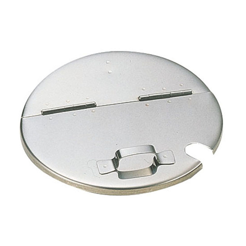 >18-8キッチンポット用割蓋 16cm用 1袋(ご注文単位1袋)【直送品】