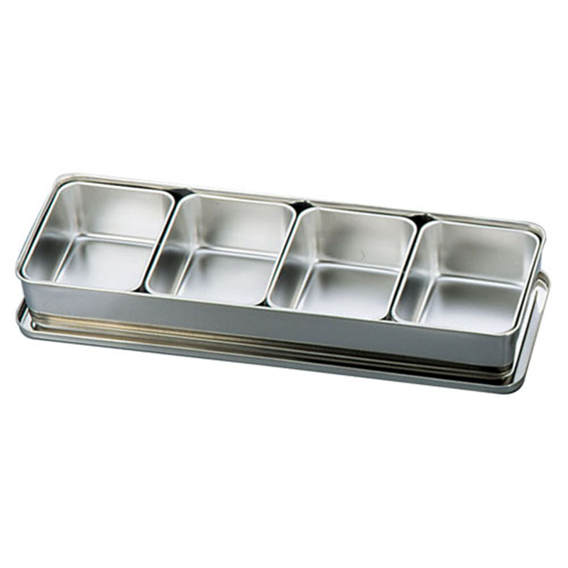 Murano　ステンレス　プレスヤクミ入 4ヶ入長 1箱（ご注文単位1箱）【直送品】