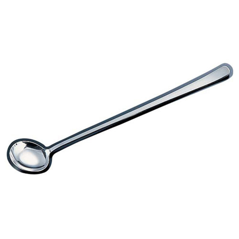 SA18-8ライラック ロング薬味スプーン 1袋(ご注文単位1袋)【直送品】