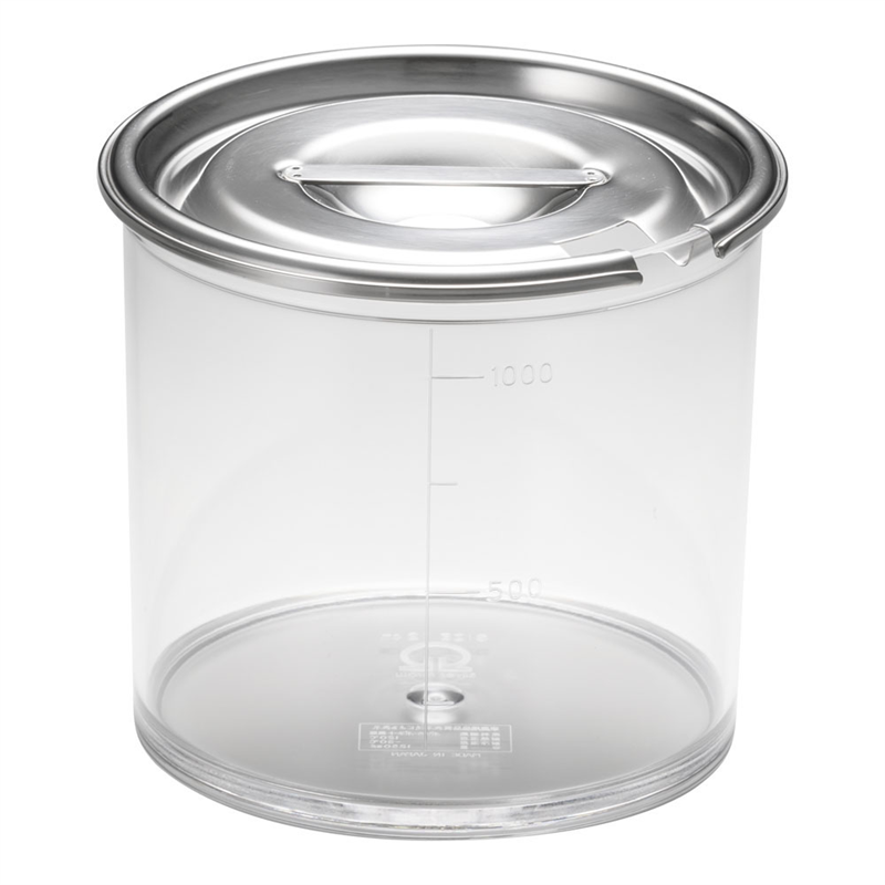 SAポリカーボネイト スパイスポット 12cm (目盛付) 1箱(ご注文単位1箱)【直送品】