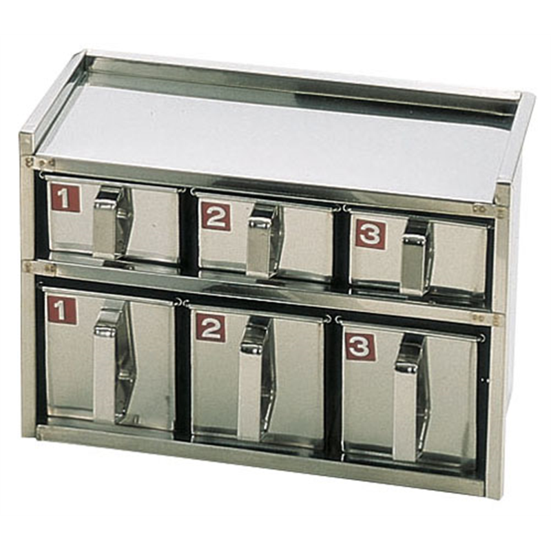 SA18-8溶接引出式ヤクミ入 2段6ヶ入 1箱（ご注文単位1箱）【直送品】