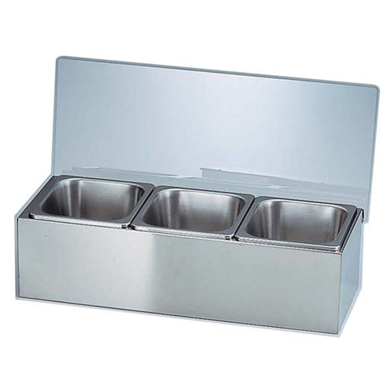 コールド　コンディメントディスペンサー 1／6　3ヶ入 1箱（ご注文単位1箱）【直送品】