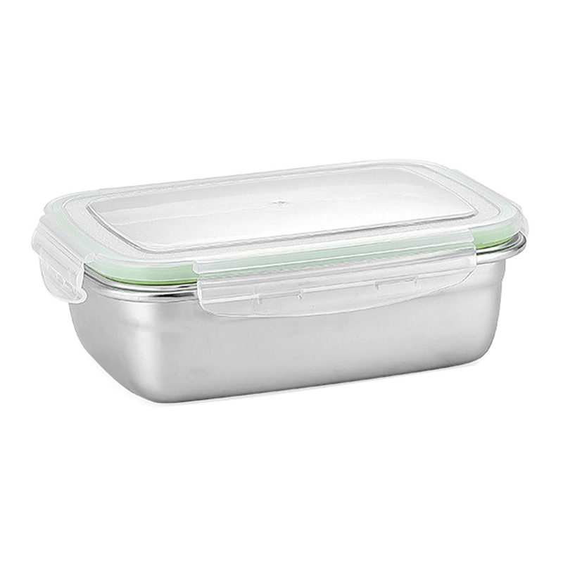 18-8パッキン付　キッチンコンテナ レクタングル　550ml 1袋（ご注文単位1袋）【直送品】