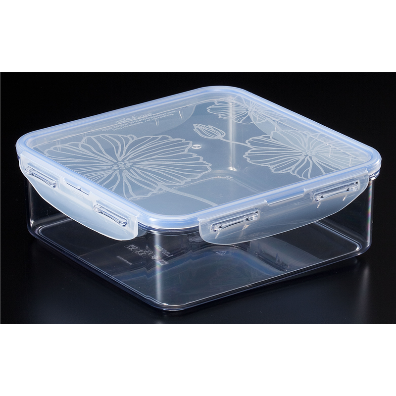 L＆L　ビスフリーコンテナ　スクエア 1.8L　LBF858 1個（ご注文単位1個）【直送品】