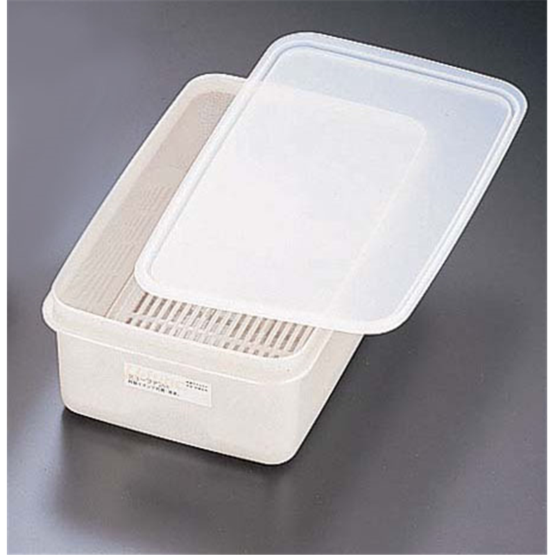 ミューファン　シール容器 M-7　スノコ付（4.1L） 1個（ご注文単位1個）【直送品】