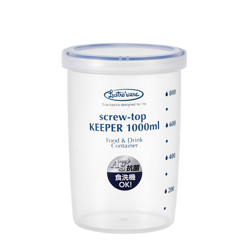 ラストロ　スクリュートップキーパー　深型 B-2275KN　1000ml 1個（ご注文単位1個）【直送品】