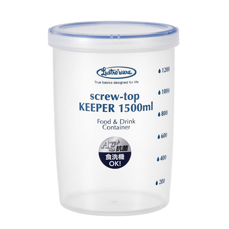 ラストロ　スクリュートップキーパー　深型 B-2276KN　1500ml 1個（ご注文単位1個）【直送品】